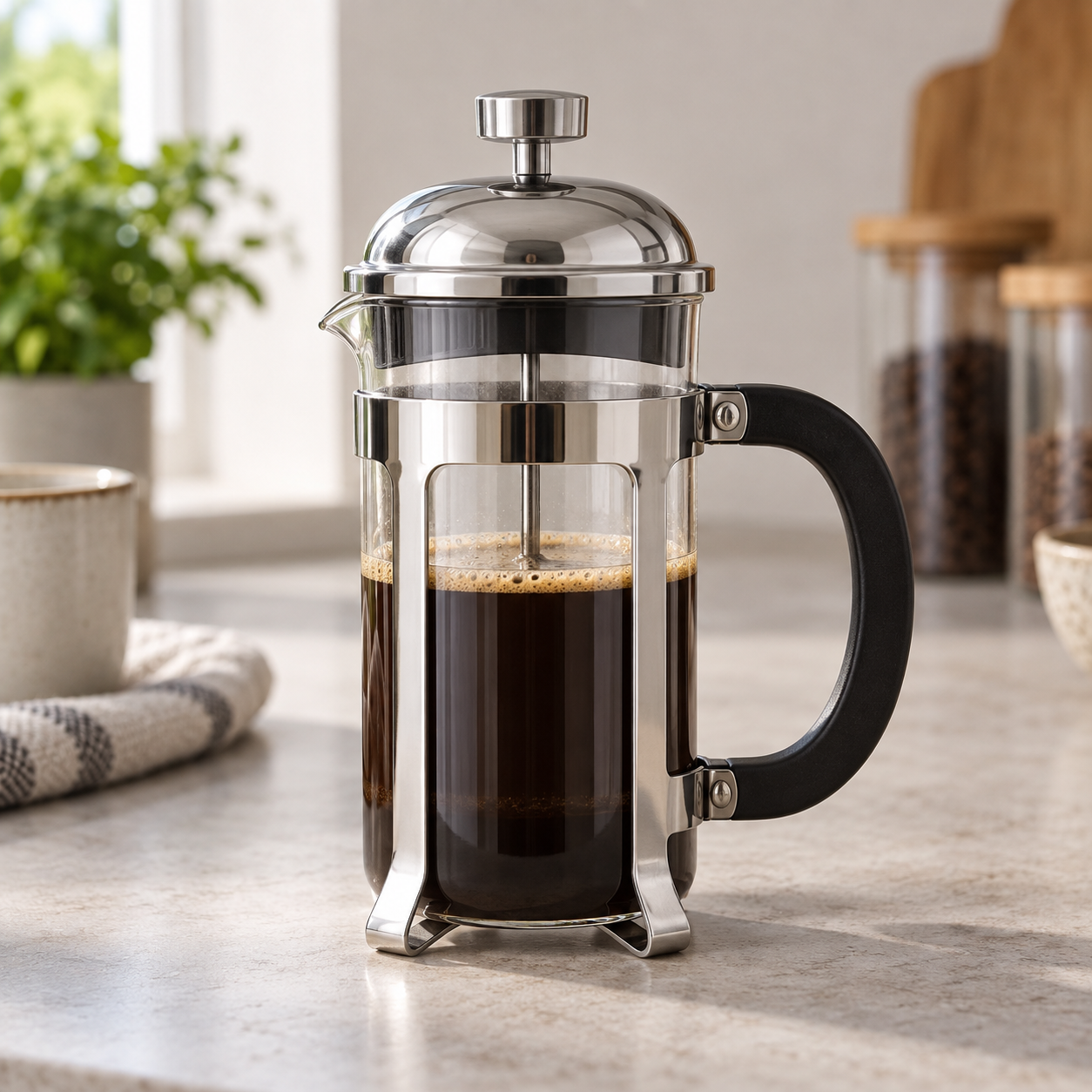 Cafeteira French Press Preziosa, 350ml, Bialetti
